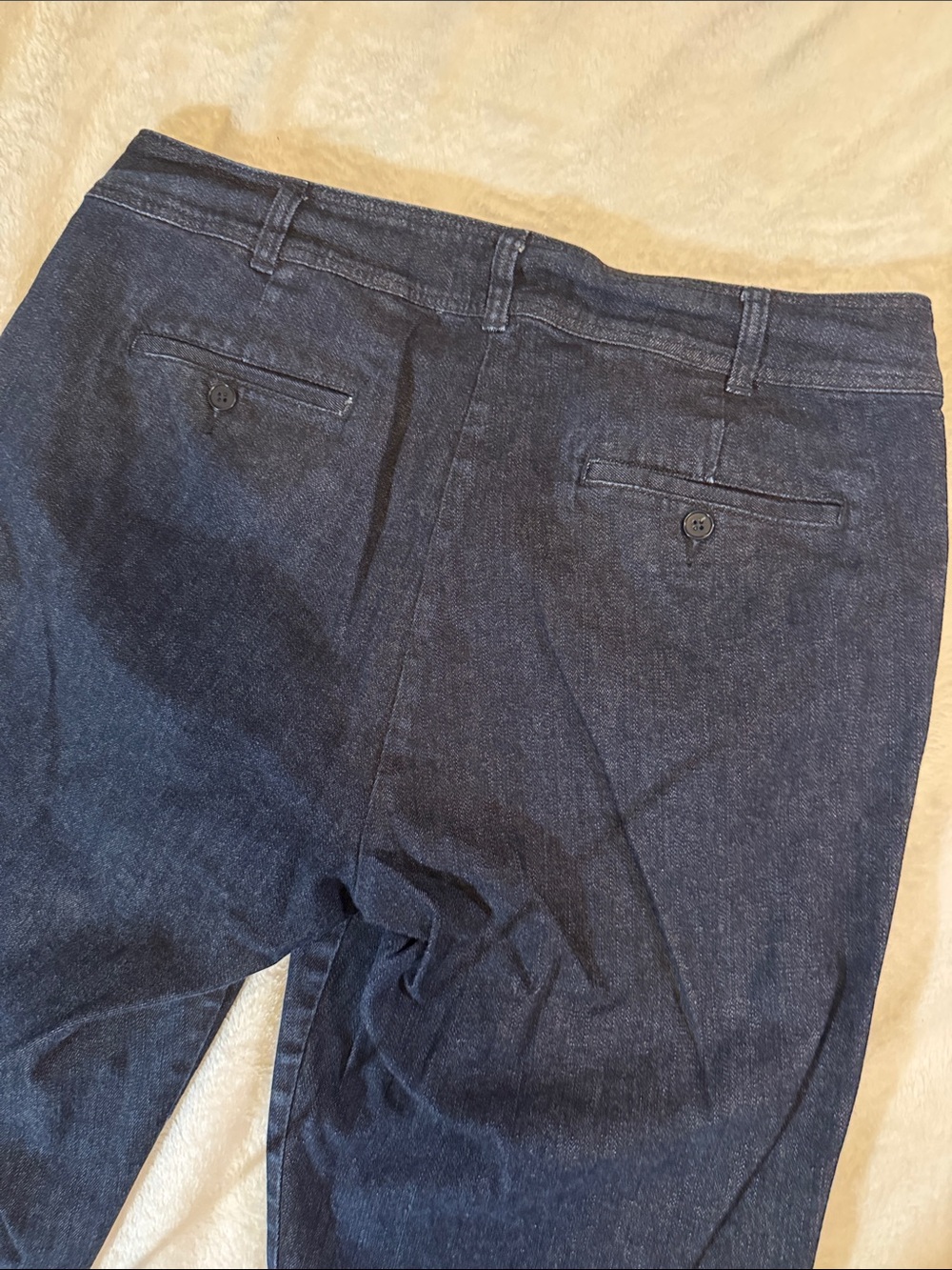 Talbots Dark Blue Women's Curvy Boot Jeans Size 16 - Picture 7 of 8